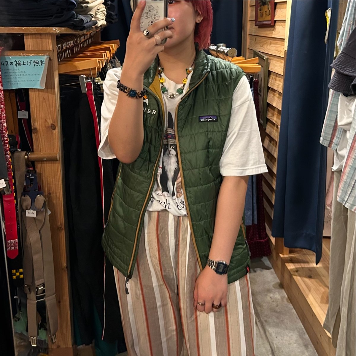 【Patagonia】企業ロゴ刺繍 ナノパフベスト A-2565 Patagonia】企業ロゴ刺繍 ナノパフベスト A-2565