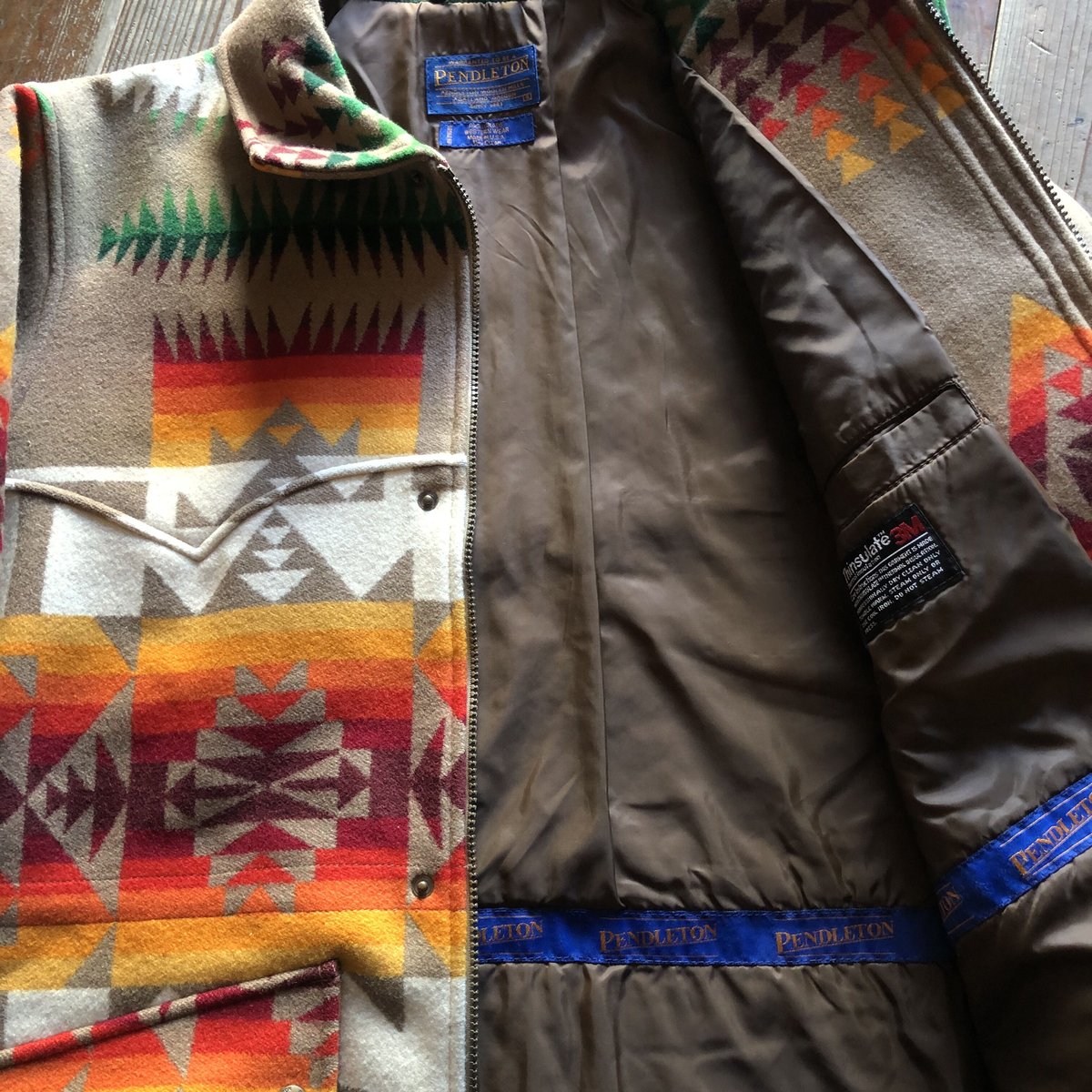 PENDLETON ネイティブ柄ウールジャケット S | CUSTOM FEVER