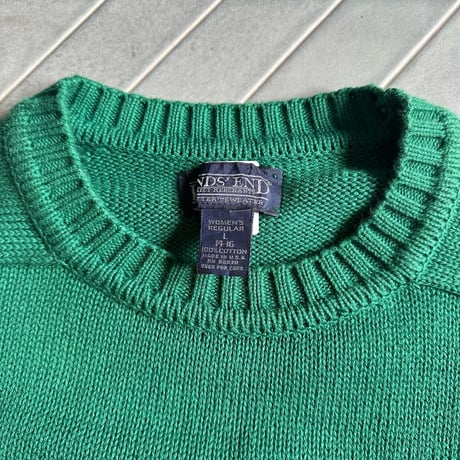 USA製 LANDS' END コットンニット