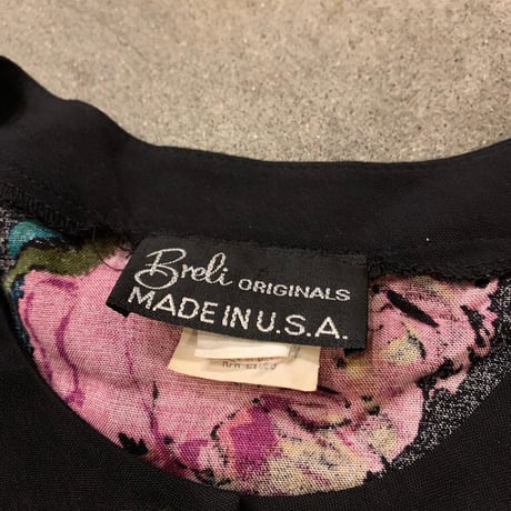 USA製花柄ワンピース
