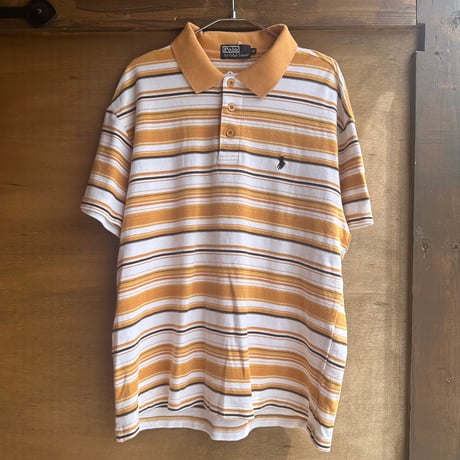POLO ボーダーポロシャツ