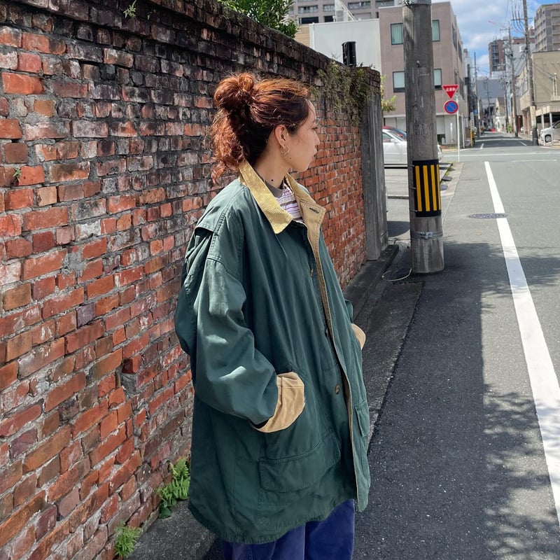 25年製未使用タグ付き　Lサイズ バブアー　ハンティングジャケット　グリーン グリーンハンティングジャケット | CUSTOM FEVER