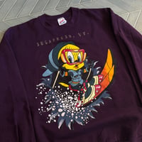 90s USA製　JERZEEZ トゥイーティープリントスウェット