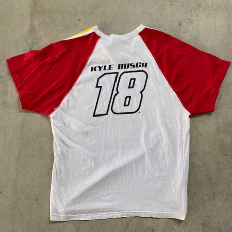 NASCAR 企業ロゴ ラグランTシャツ