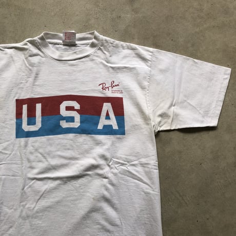 90's レイバン オリンピックTシャツ XL