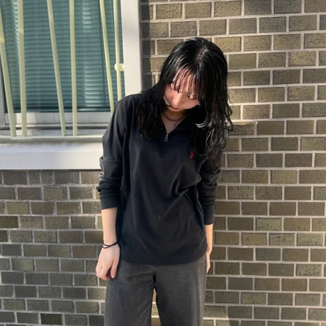 Polo Ralph Lauren ハーフジップコットンニット