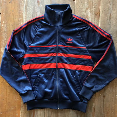 80'sUSA製 adidas フルジップジャージ