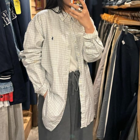 Ralph Laurenウィンドウ・ペンシャツ
