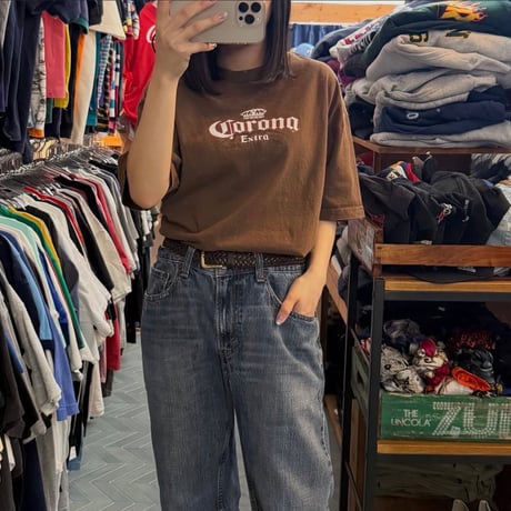 コロナビール 両面プリントTシャツ