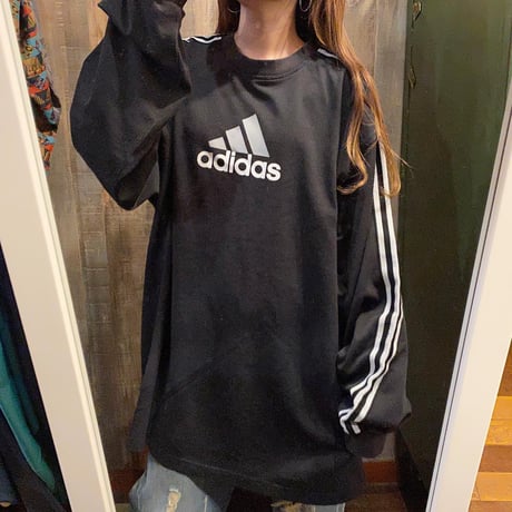 adidasビッグサイズロンT