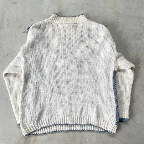 ノルディックフリンジニット