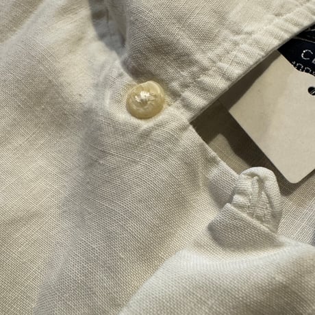Ralph Laurenリネン半袖シャツ 白 L