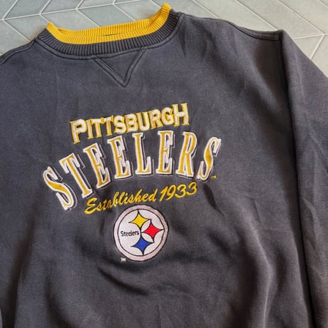 90s NFL リブラインスウェット