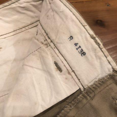 ②Vintage U.S.ARMY M-45 Chino Trousers