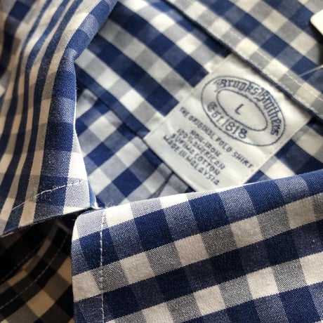 Brooks Brothers L/Sギンガムチェックシャツ
