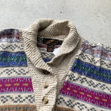 Eddie Bauer ショールカラーニット