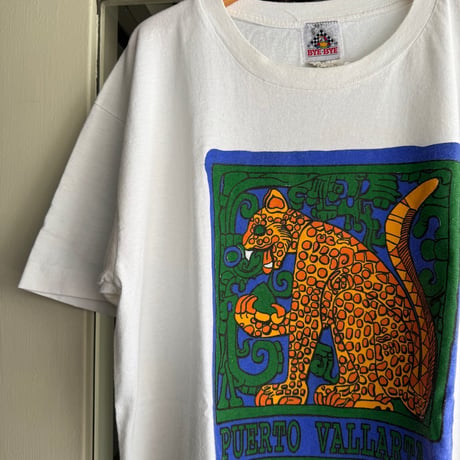 90's USA製 〝ジャガー〟プリントTシャツ
