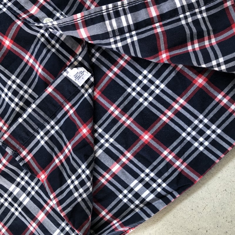 ラルフローレン オンブレチェックシャツ BLAKEコットン ブラック Lサイズ 秋冬アイテム特集】Ralph Lauren オンブレチェック BLAKE