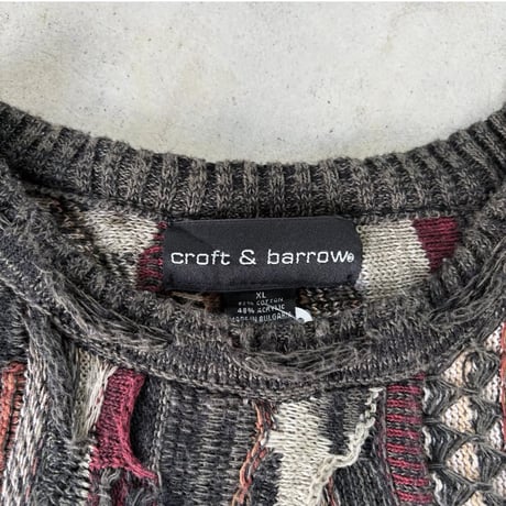 croft&barrow 3Dニット
