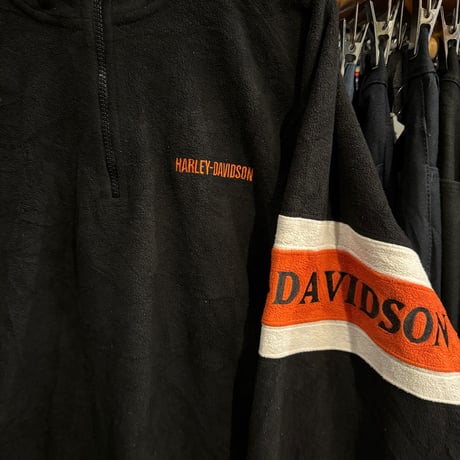 HARLEY DAVIDSON ハーフジップフリース