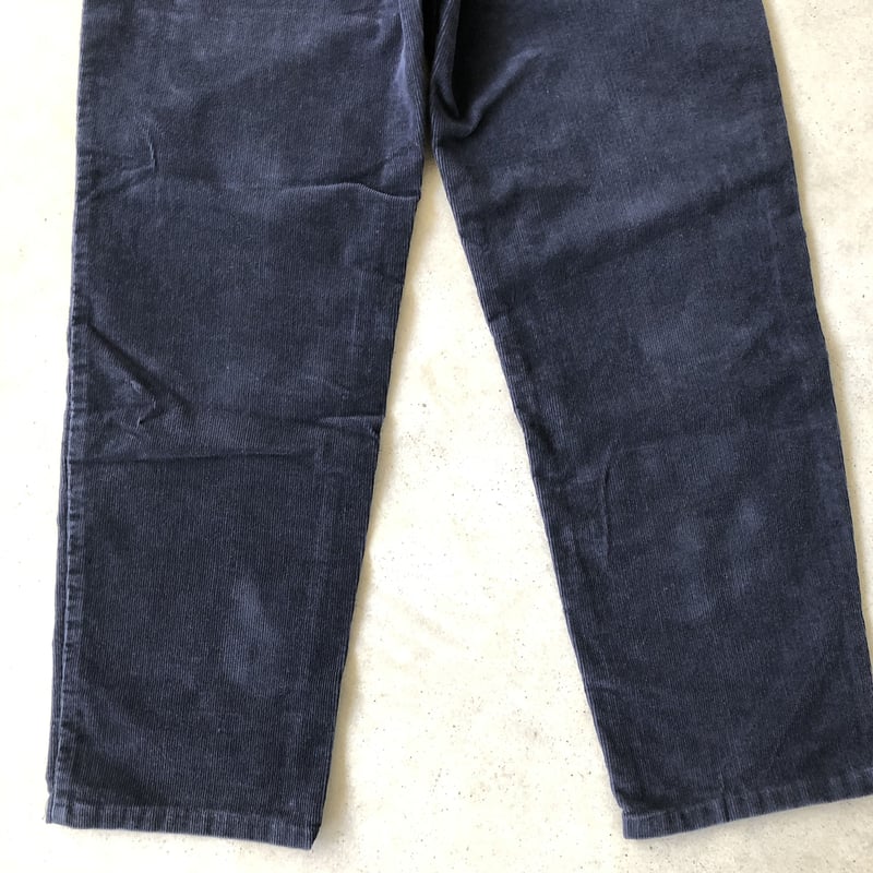 90's〜ROEBUCKS コーデュロイパンツ W32×L30 ネイビー | CUSTOM F