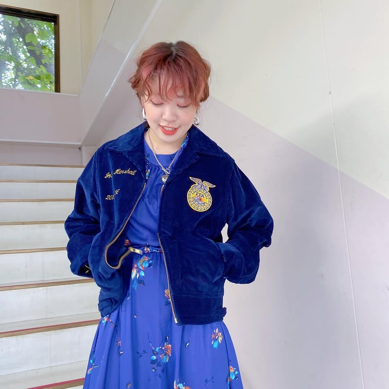 ジャケット・アウター 80s FFA JACKET FLORIDA MIAMI SIZE36 ジャケット・アウター ffa jacket 1980s “ FFA “ corduroy zip up