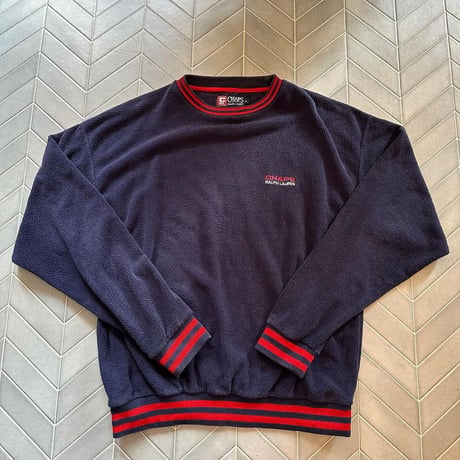 90s CHAPS  フリースリブライントレーナー