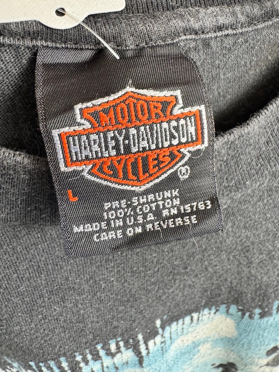 90's USA製 HARLEY DAVIDSON プリントTシャツ L | CUSTOM F