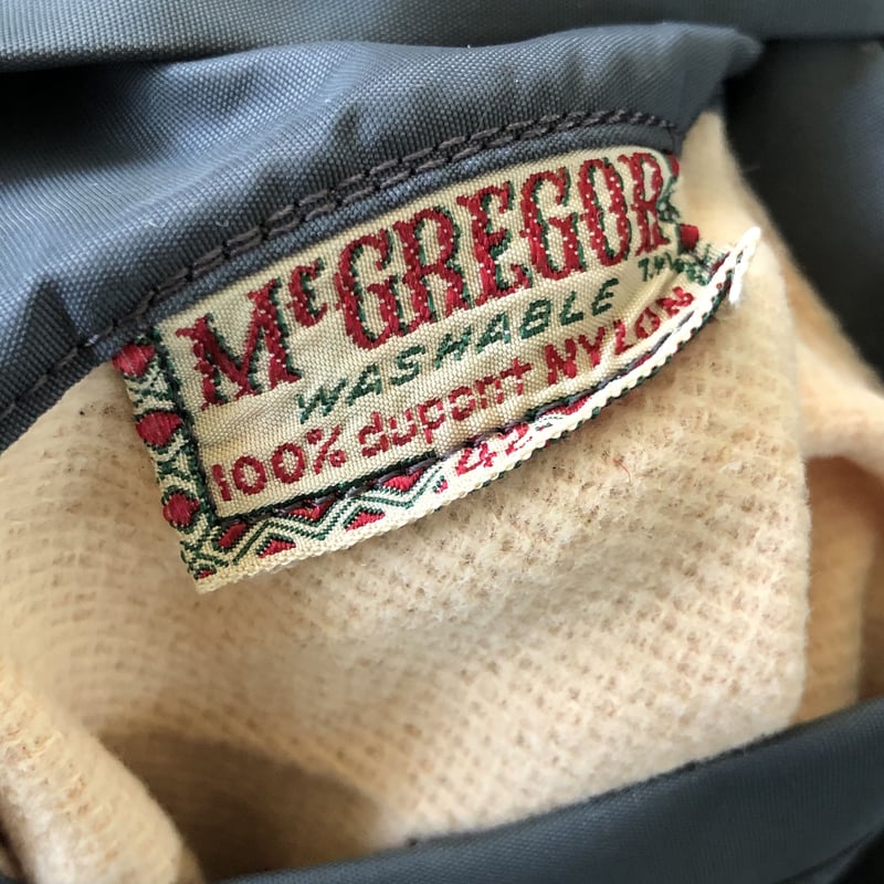 【ロカビリー】50sヴィンテージ　McGREGORビンテージ クロピン ブルゾン ロカビリー】50sヴィンテージ McGREGORビンテージ クロピン ブルゾン