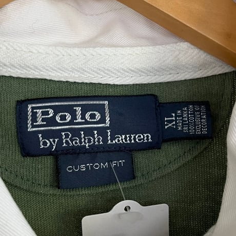 Polo ボーダーラガーシャツ