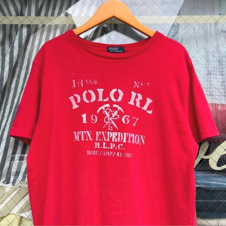 Polo プリントTシャツ