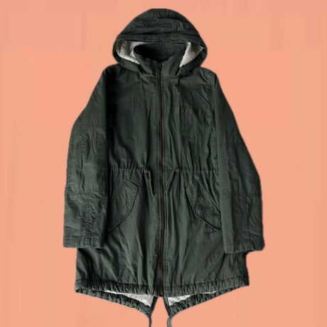 GAP 裏地ボア付きモッズコート