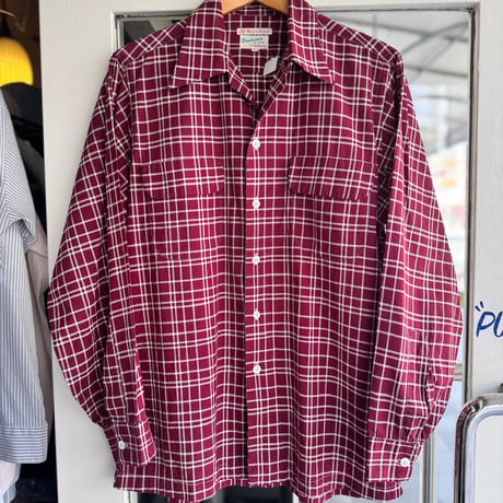 60's Hathaway オープンカラーシャツ