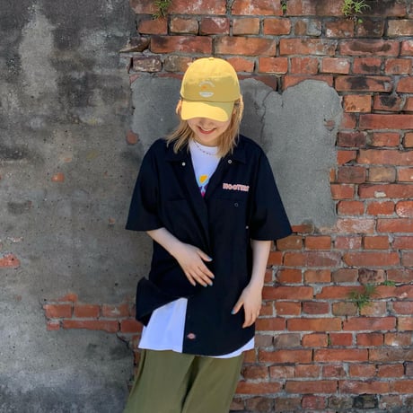 DickiesボディHOOTERSワークシャツ黒