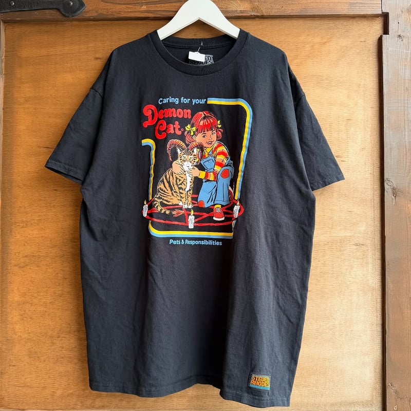 美品 steven rhodes スティーブンローズ Tシャツ 生成り K034】Steven Rhodes スティーブン・ローズ Tシャツ | 雑貨株式会社