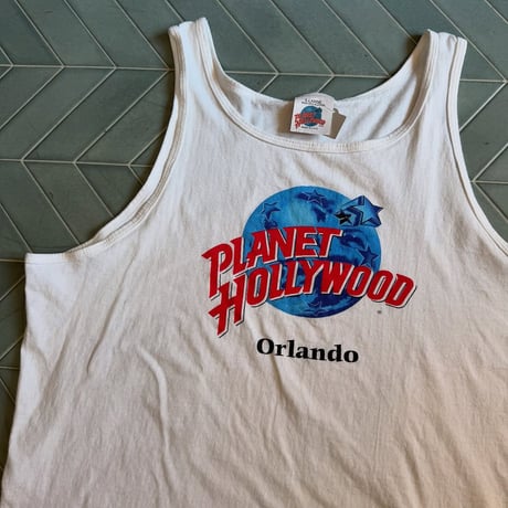 90s USA製 PLANET HOLLYWOOD タンクトップ