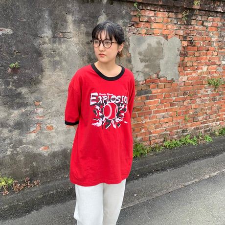 野球ボールリンガーTシャツ
