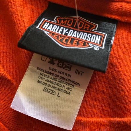 HARLEY DAVIDSON プリントT  L