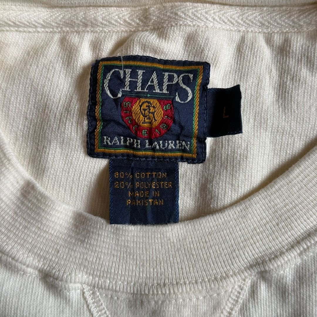 80s CHAPS Ralph Lauren スウェット | CUSTOM FEVER 80s CHAPS Ralph Lauren スウェット | CUSTOM FEVER