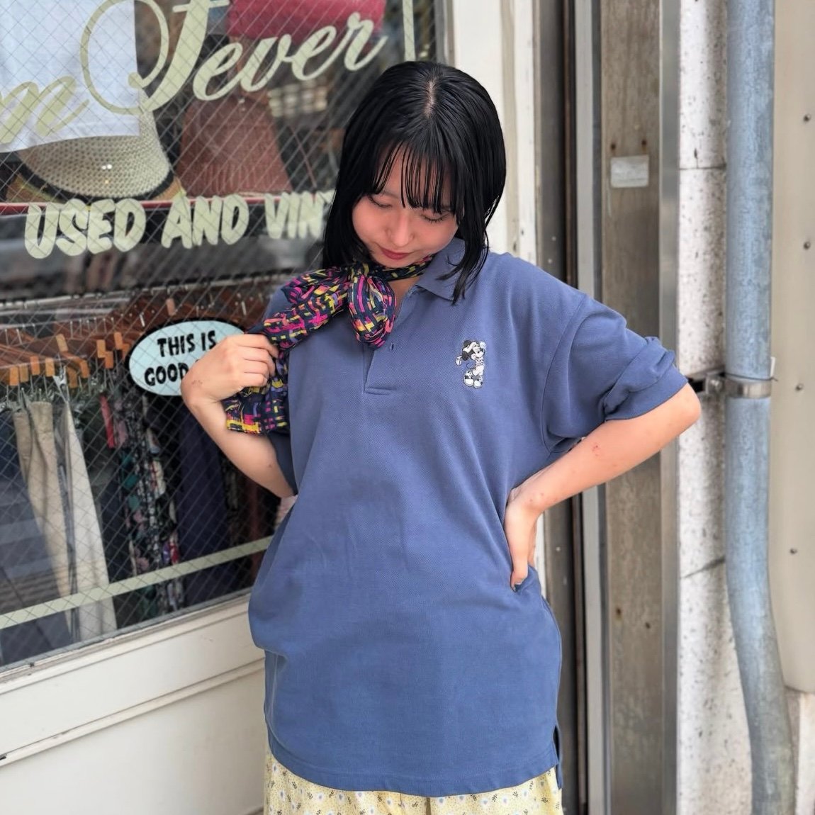 Walt Disney World ミッキー刺繍ポロシャツ | CUSTOM FEVER