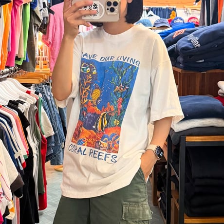 90s USA製 アートTシャツ