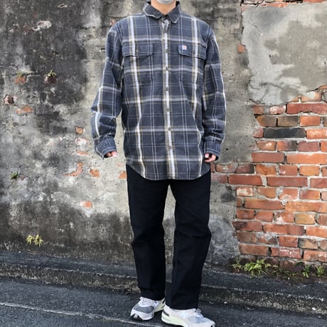 Carhartt長袖チェックシャツ