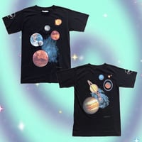 USA製 惑星プリントTシャツ