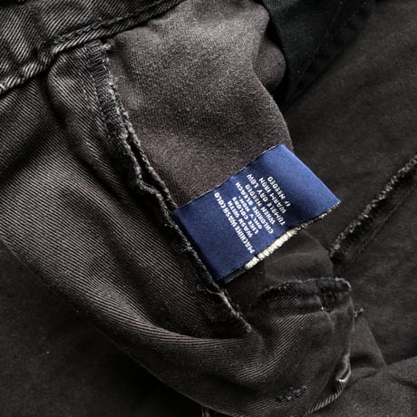 POLO JEANS COMPANY チノショーツ  黒 W34