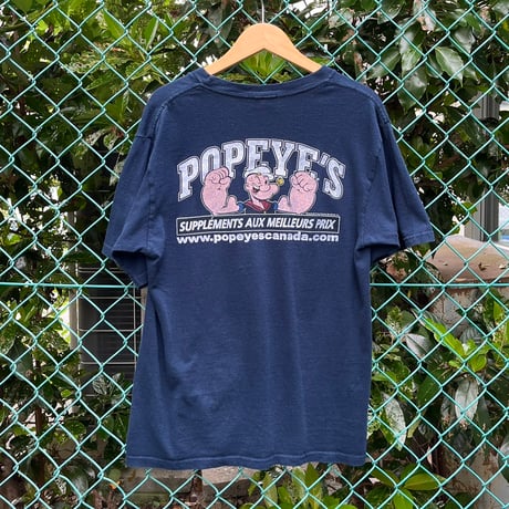 POPEYE‘S 両面プリントTシャツ