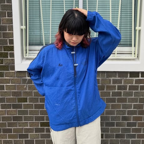 シルバータグ80〜90s adidas ナイロンジャケット