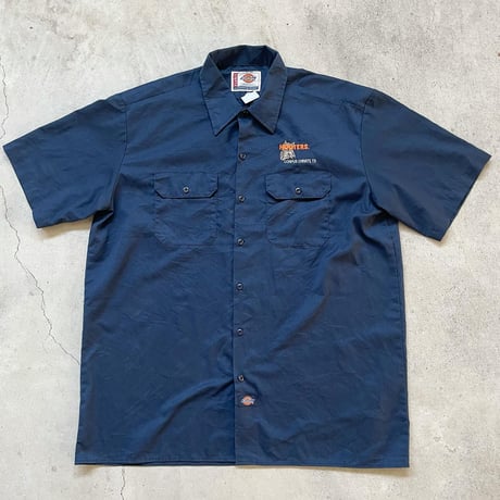 DickiesボディHOOTERSワークシャツ紺
