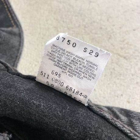 USA製 Levi's505  W34×L34 ブラック
