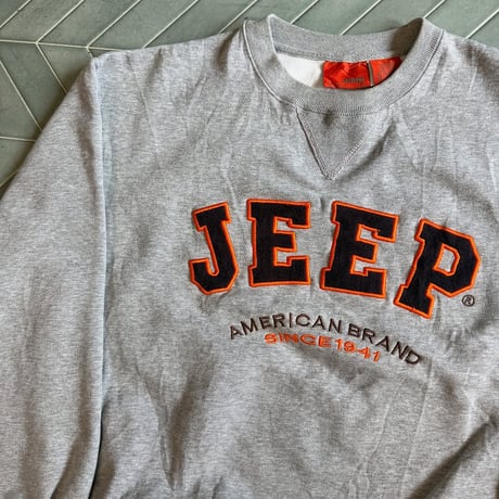 JEEPワッペンロゴスウェット