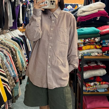 L.L.Bean チェックシャツ